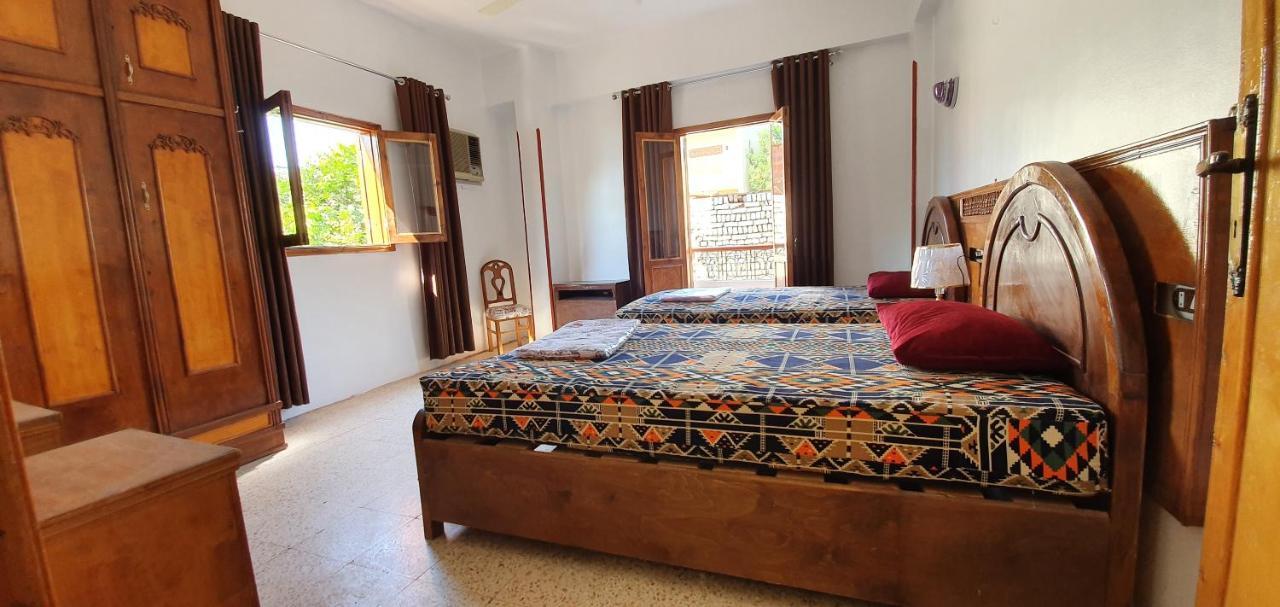 Nile View Panoramique And Garden West Bank Apartment Luxor Bagian luar foto