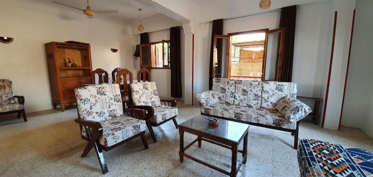 Nile View Panoramique And Garden West Bank Apartment Luxor Bagian luar foto